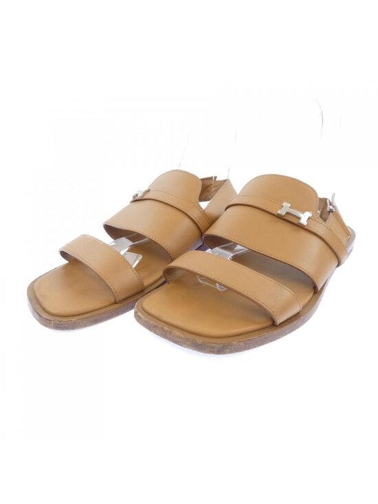 Hermes Sandals Brown main image 5